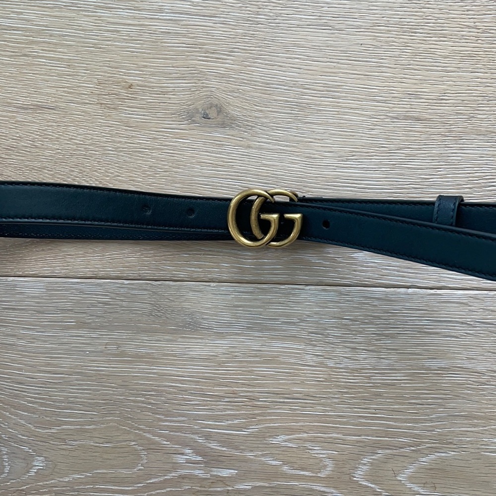 Gucci double G belt